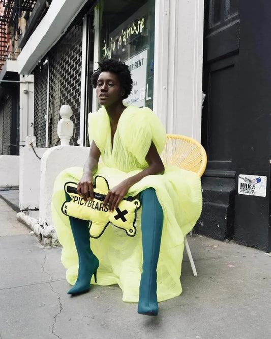 Chicle Magazine Editorial | Neon Lemon SPICYBEARS