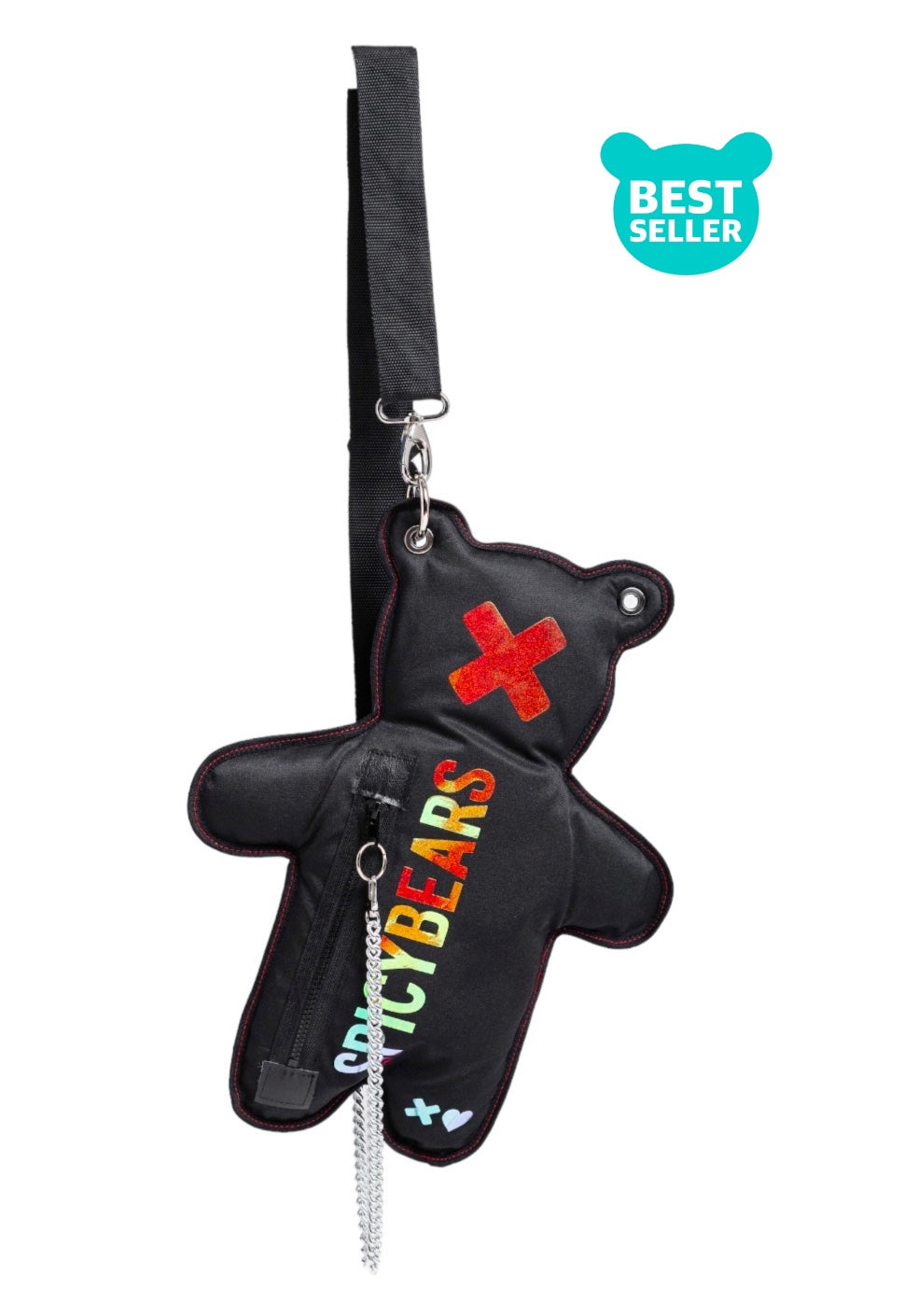 Black | Chameleon Bear Bag - SPICYBEARS