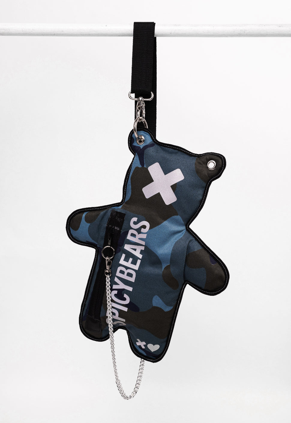 CamoBEARS | Blue | Reflective Bear Bag - SPICYBEARS