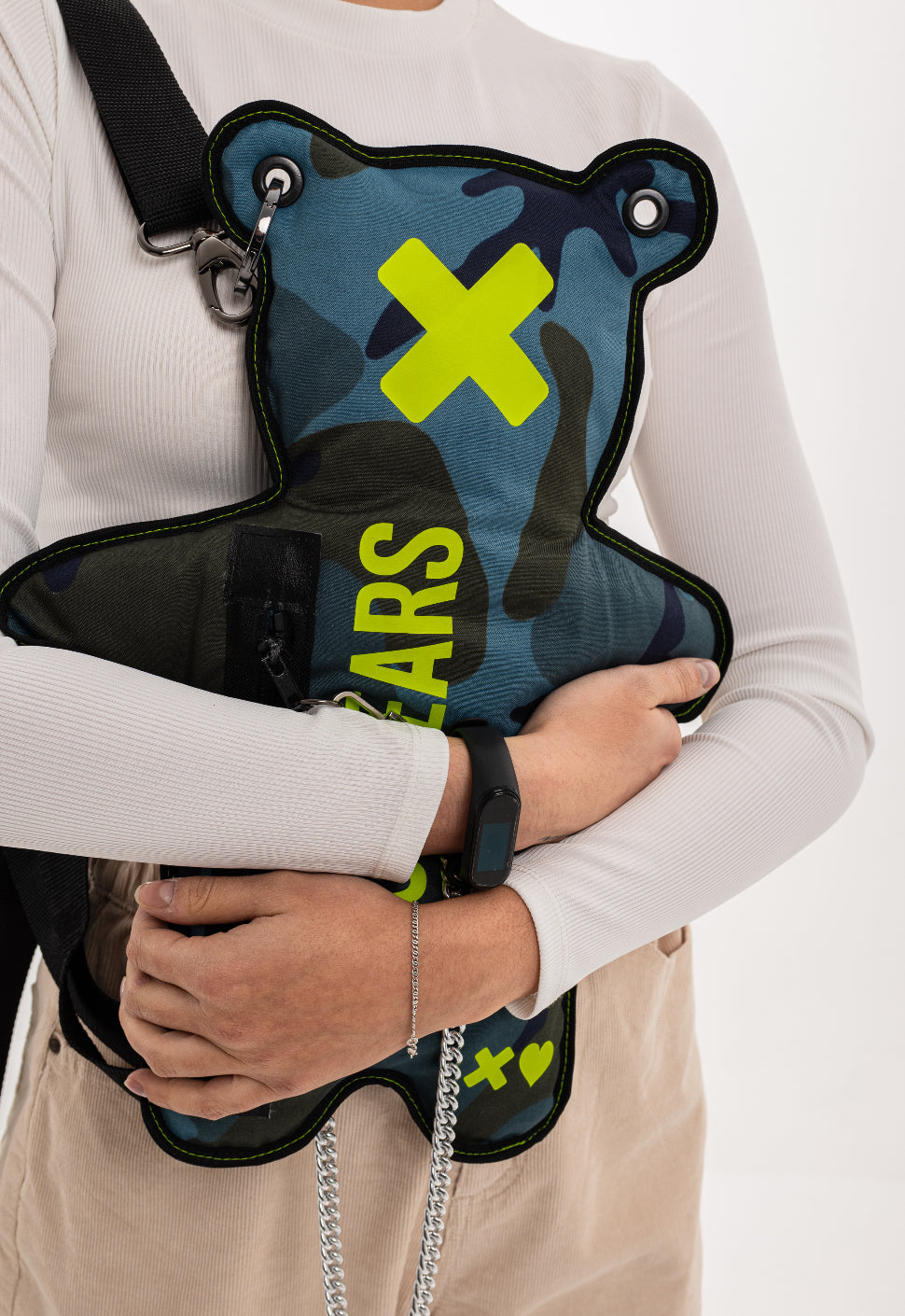 Blue | Neon Lemon SPICYBEARS - the most huggable bag in the world