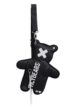 Black | Silver Glitter Bear Bag - SPICYBEARS