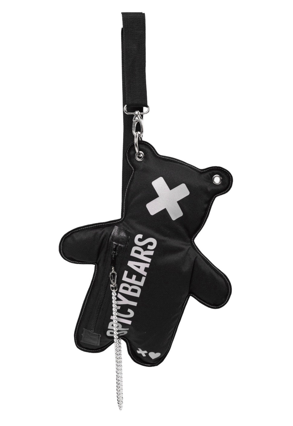 Black | Reflective Print Style SPICYBEARS - SPICYBEARS