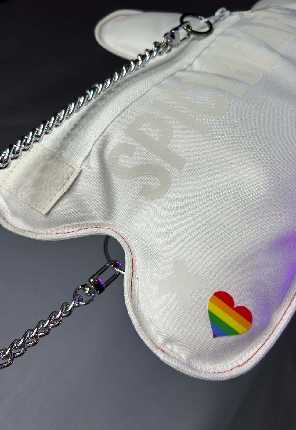 White | Rainbow Heart Edition - SPICYBEARS