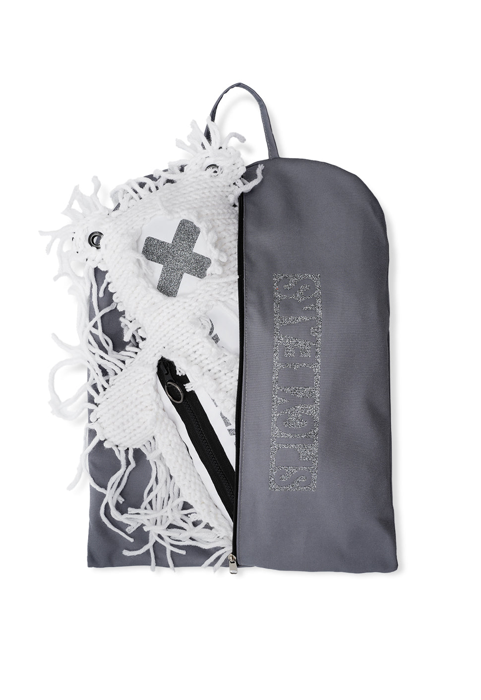 Fam Early Access - White | White Semi-Wool Coat | Spooky Bear Bag - SPICYBEARS