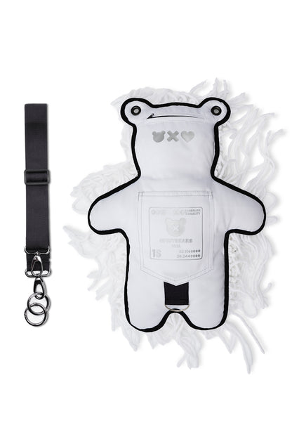 Fam Early Access - White | White Semi-Wool Coat | Spooky Bear Bag - SPICYBEARS