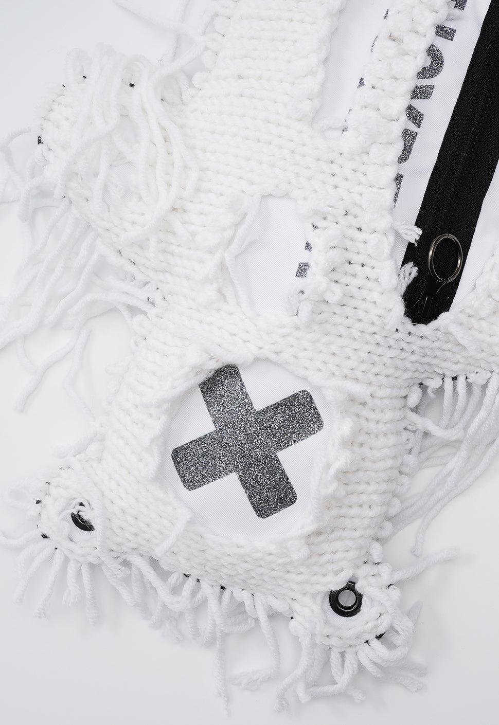 Fam Early Access - White | White Semi-Wool Coat | Spooky Bear Bag - SPICYBEARS