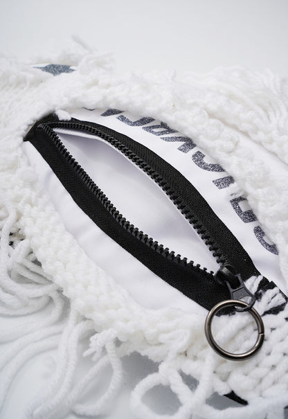 Fam Early Access - White | White Semi-Wool Coat | Spooky Bear Bag - SPICYBEARS