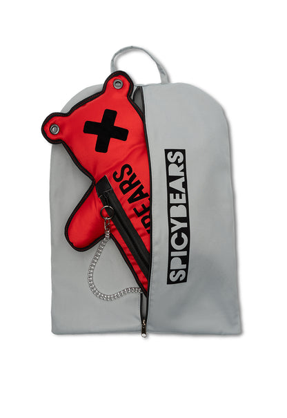 Red | Black Velvet Bear Bag - SPICYBEARS