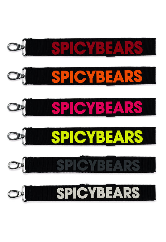 Extra Signature Black SPICYBEARS Strap | Choice of Colors - SPICYBEARS