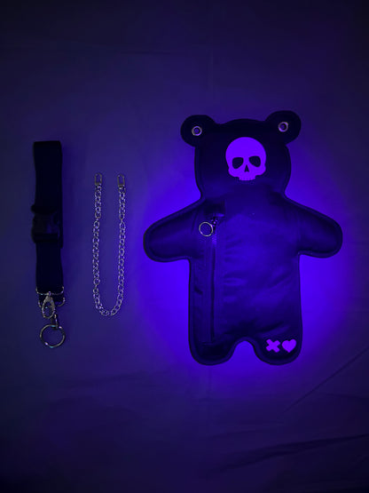 purple spicybears bag