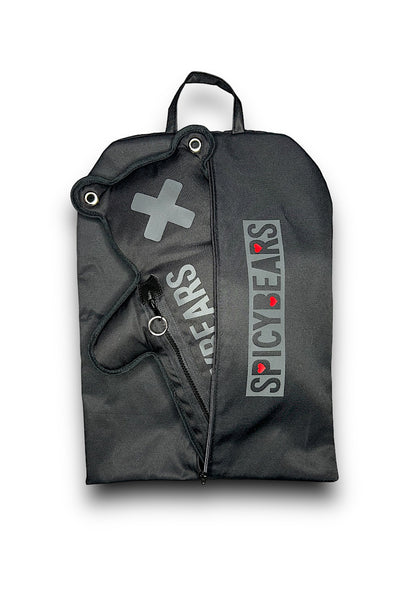 Total Black | Reflective Bear Bag | Valentine's Day Edition - SPICYBEARS