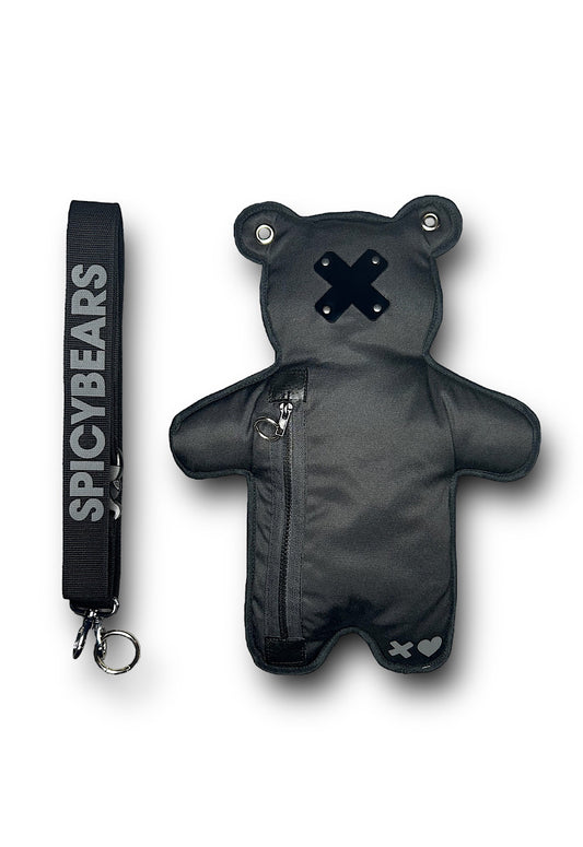 Total Black | Acrylic Bear Bag - SPICYBEARS