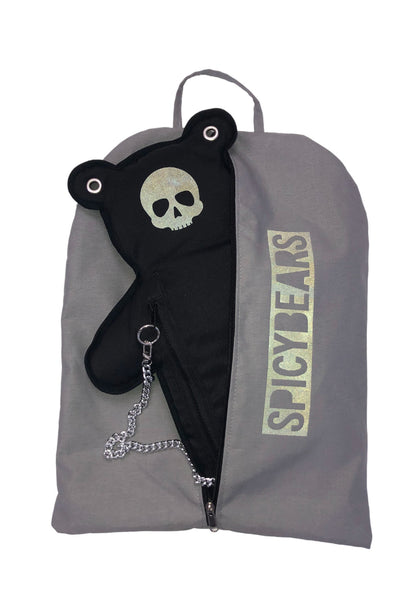 SkullBEARS | Black with Luminous Glow - SPICYBEARS
