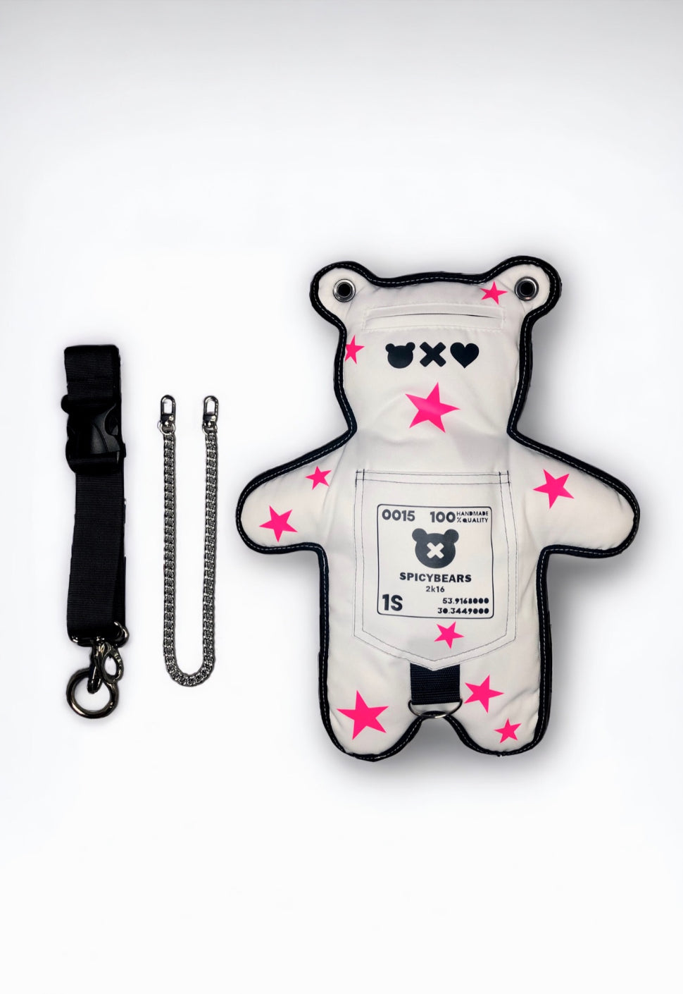 Pink Star | Limited Edition SPICYBEARS Crossbody Bear-Bag - SPICYBEARS