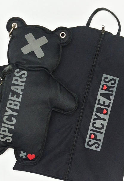 Total Black Reflective | SPICYBEARS Valentine's Day Edition - SPICYBEARS